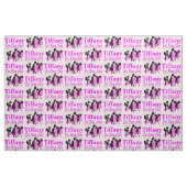 MÈNE À ROSE, DORMIR, TISSU PERSONNALISÉ (Fat Quarter)