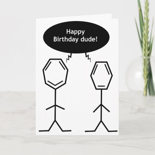 meneer benzene Gelukkige verjaardag kerel! kaart (Voorkant)