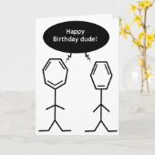 meneer benzene Gelukkige verjaardag kerel! kaart (Gele Bloem)