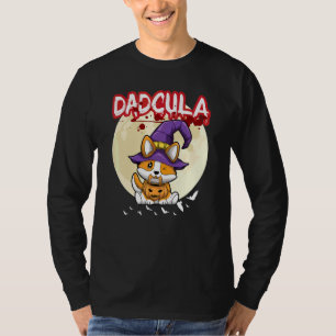 Meneer Dadcula Dracule Vampier Vader Halloween Fee T-shirt
