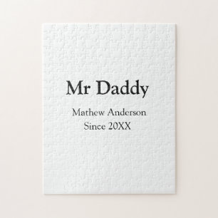 Meneer Daddy sinds toevoegen jaar naam ouders vade Legpuzzel