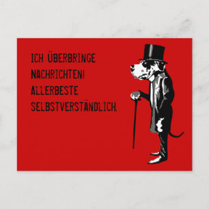 Meneer Dane Briefkaart