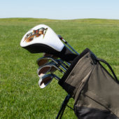 Meneer eekhoorn golfheadcover (Insitu)