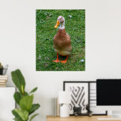 Meneer Eend Poster (Thuiskantoor)