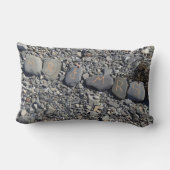 Meneer en mevrouw Beach Rocks bij Bar Harbor Kussen (Achterkant)