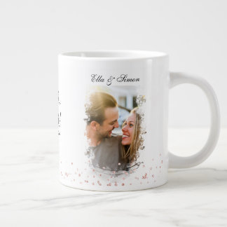 Meneer en mevrouw Elegant Verloving Extra Grote Beker