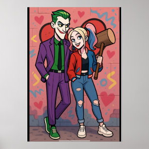 Meneer en mevrouw Joker Poster