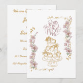 meneer en mevrouw kaart (Voorkant / Achterkant)