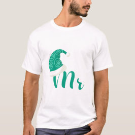 Meneer en mevrouw paar Kerstmis T-shirt
