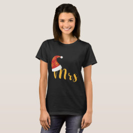 Meneer en mevrouw paar Kerstmis T-shirt