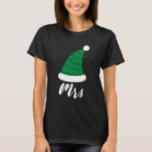 Meneer en mevrouw paar Kerstmis T-shirt (Voorkant)