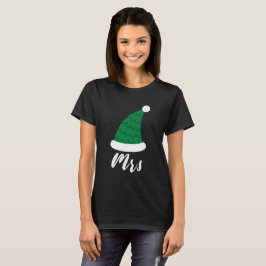 Meneer en mevrouw paar Kerstmis T-shirt
