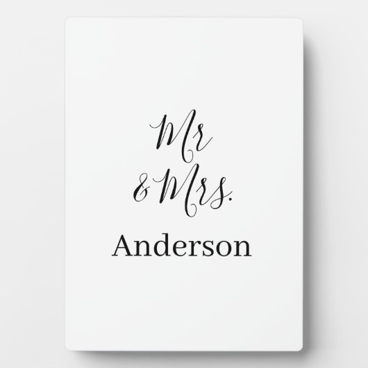 Meneer en mevrouw voegen familienaam datum jaar hu fotoplaat (voorkant)