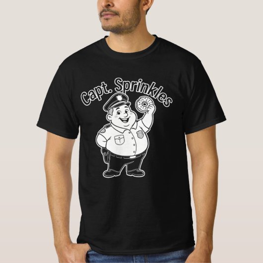 Meneer Glitters T-shirt (Voorkant)