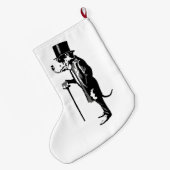 Meneer Great Dane Grote Kerstsok (Achterkant (Hangend))