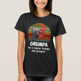 Meneer Grumpa Als Een Gewone Opa Kip T-shirt