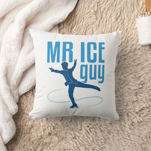 Meneer Ijsman Kunstschaatsen Mannen Jongens Schaat Kussen (Deken)