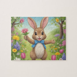 Meneer Konijn Pasen Jigsaw Puzzel