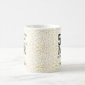 Meneer Mevrouw Recht Leuk Gouden 50-jarig Huwelijk Koffiemok (Center)