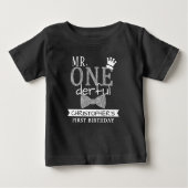 Meneer ONEderful 1e verjaardag peuter T-shirt (Voorkant)
