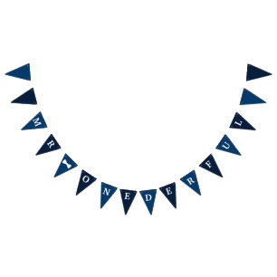 Meneer Onederful Verjaardagsbanner Vlaggetjes