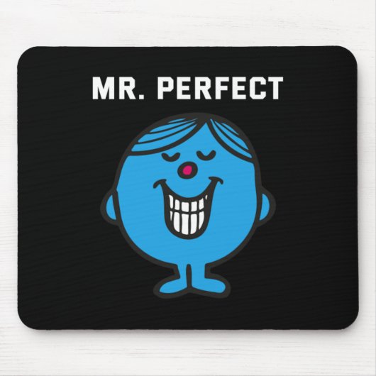 Meneer Perfect Muismat (Voorkant)
