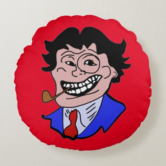 meneer persoonlijkheid rond kussen (Voorkant)