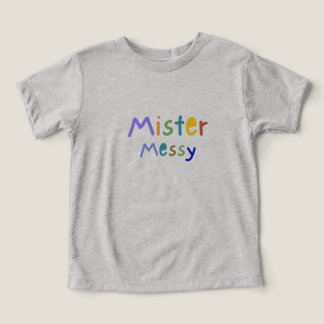 "Meneer Rommelig" babyshirts