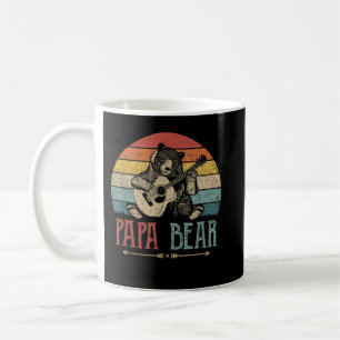 Meneer Schattige Papa Beer Vintage Vaderdag Retro Koffiemok