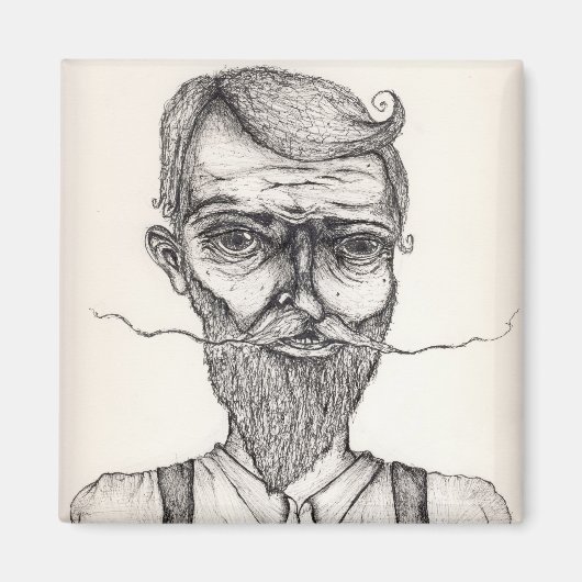 Meneer Sir 8x10 Magneet (Voorkant)