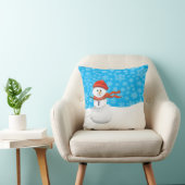 Meneer Sneeuwman Kussen (Stoel)