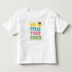Meneer, steel uw kuiken Pasen Kinder Shirts