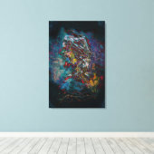 Meneer Temple Canvas Afdruk (Insitu (Houten vloer))