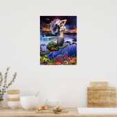 Menehune Mermaid Poster (Keuken)