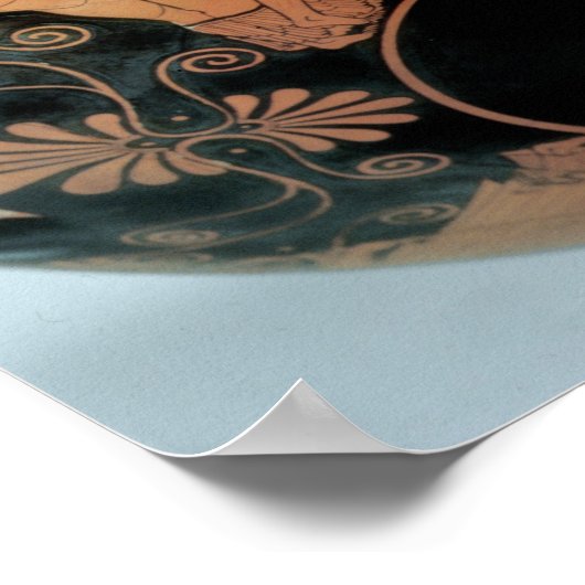 Menelaos, vergezeld van Aphrodite Poster (Hoek)