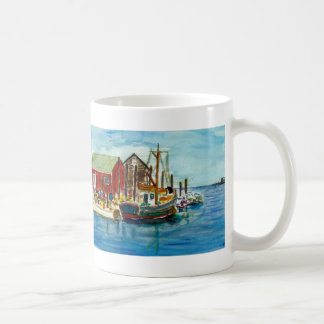 Menemsha, van een oorspronkelijke waterverf door A Koffiemok