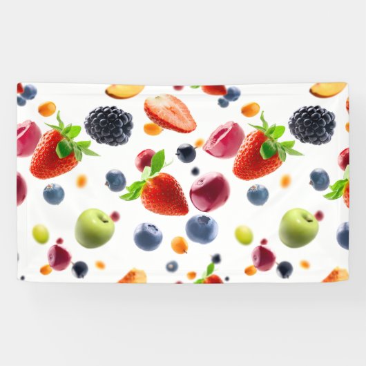 Meng fruit spandoek (Horizontaal)