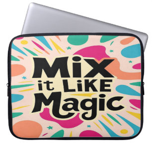 Meng het als magie laptop sleeve