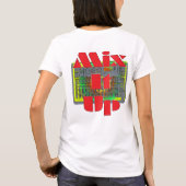 Meng het omhoog t-shirt (Achterkant)