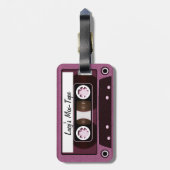 Meng taperoze bagagelabel (Achterkant verticaal)