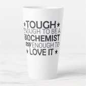 mengelmoes latte mok (Voorkant)