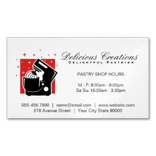 Mengmachine voor Bowl Magnetisch Visitekaartje