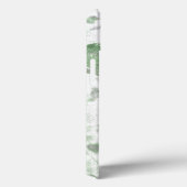 Mengsel van bloempatroon en wandtextuur Case-Mate iPhone case (Achterkant / Rechts)