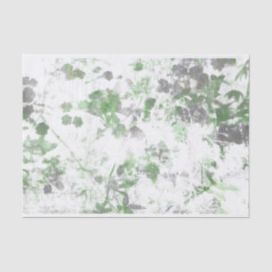 Mengsel van bloempatroon en wandtextuur tissuepapier