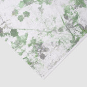 Mengsel van bloempatroon en wandtextuur tissuepapier (Detail)