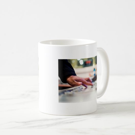 Mengsel van bureau mixer Slide Control Slider Disk Koffiemok (Voorkant rechts)