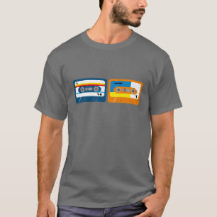 Mengsel van tapes Cassette T Shirt