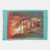Mengsels van Sweets Cat van Louis Wain Theedoek (Horizontaal)