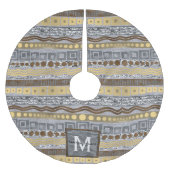 Mengsels voor kerstmis met monogram kerstboom rok (Voorkant)