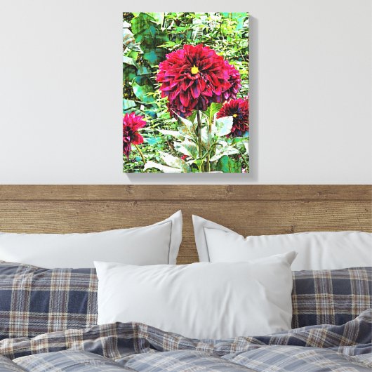 Mengsels voor wandkunst van Media Canvas (Insitu (Slaapkamer))